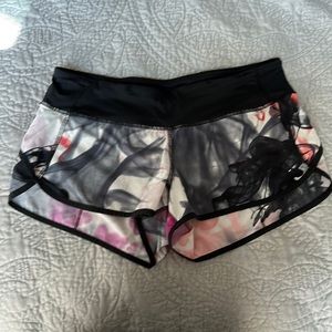 Lululemon speed shorts